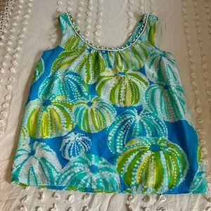 Lilly Pulitzer urchin Sleeveless top Size 0